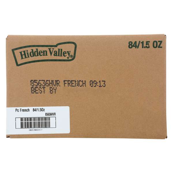 Hidden Valley Hidden Valley French Dressing 1.5 oz. Packet, PK84 85636HVR